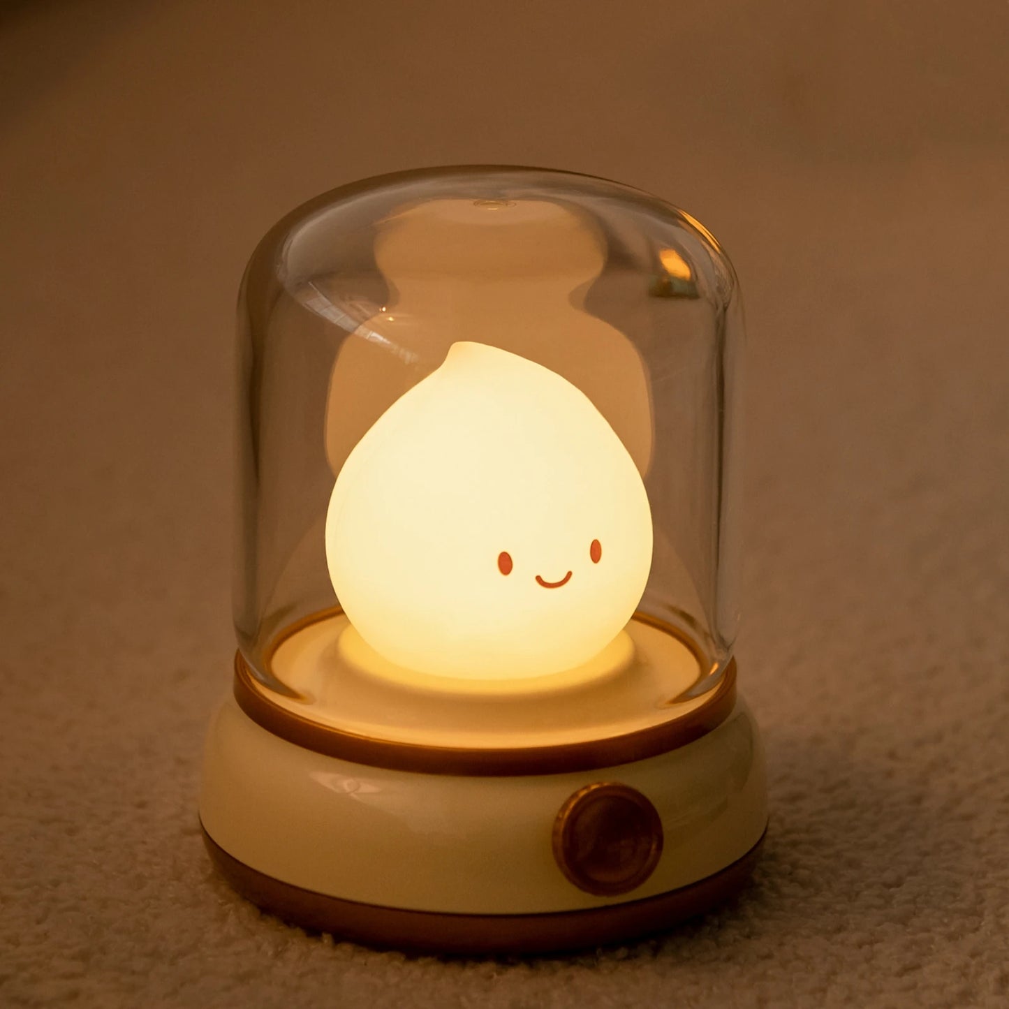 Mini Cute Flame LED Desktop Night Lamp