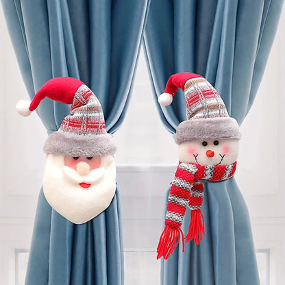 Christmas Fabric Curtain Tieback Buckle