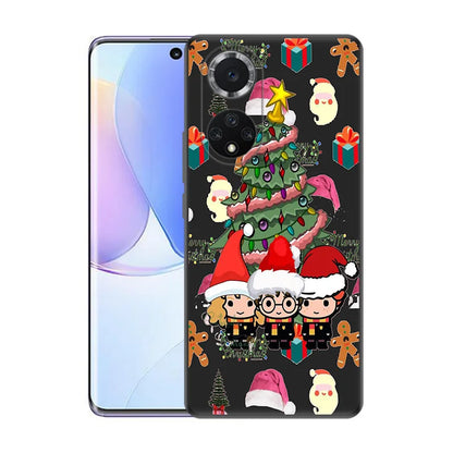 Harry Potter Christmas Friends Silicone Phone Case for Google Pixel and Huawei Honor