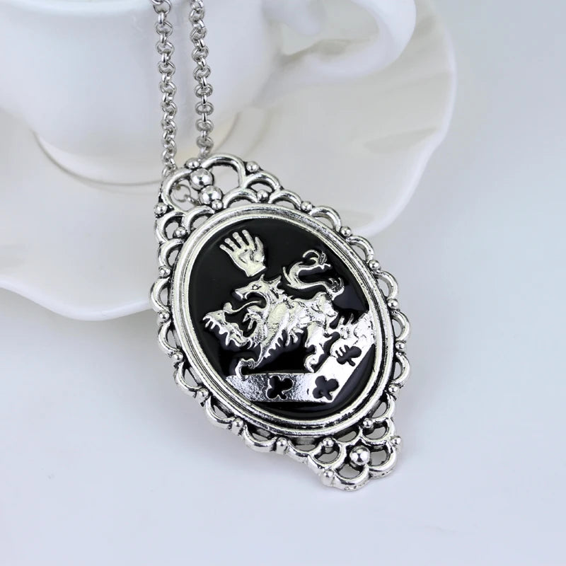 Cosplay Twilight Rosalie Metal Keychain or Necklace