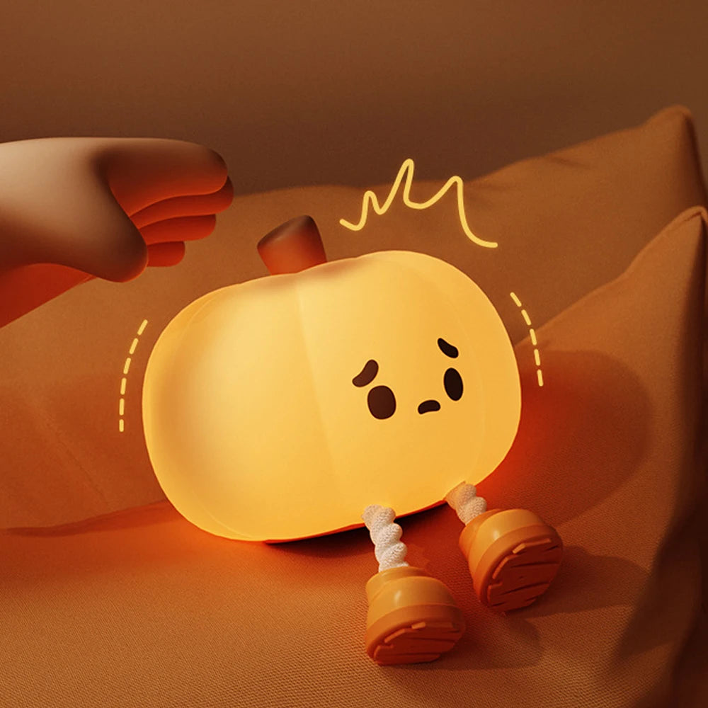 Cute Pumpkin Mini USB Ambient LED Reading Lamp