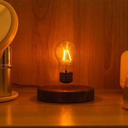 Magnetic Levitation Floating LED Bulb Desk Lamp